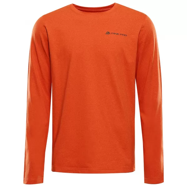  Muška majica kratkih rukava koja se brzo suši ALPINE PRO LOUS MANDARINA TANGO 