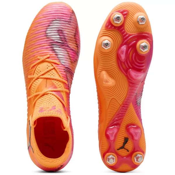  Kopačke PUMA FUTURE 8 ULTIMATE MXSG 108583-03 HEAT FIRE/ GRIJATI VATRA/PUMA CRNA/RAVIŠ 