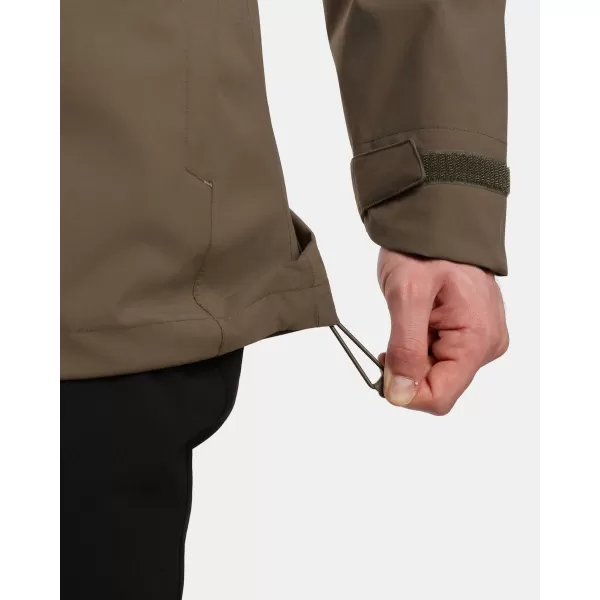  Muška hardshell jakna KILPI MONTANA-M 1M0102KI KAKI 