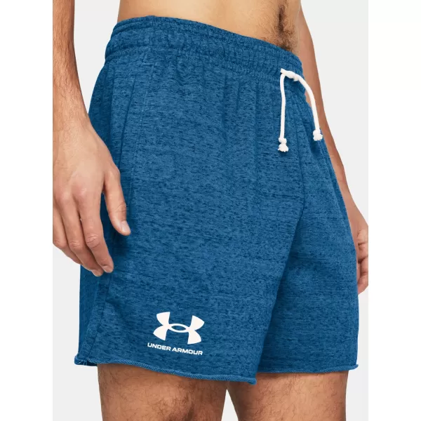  Muške kratke hlače UNDER ARMOUR RIVAL TERRY 6IN SHORT 1382427-406 PLAVA 