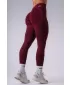Ženske tajice NEBBIA PRIMAL 849 BORDO LEOPARD