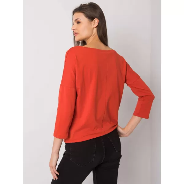 Ženska bluza BASIC FEEL GOOD RV-BZ-4691.37P TAMNONARANČASTA 