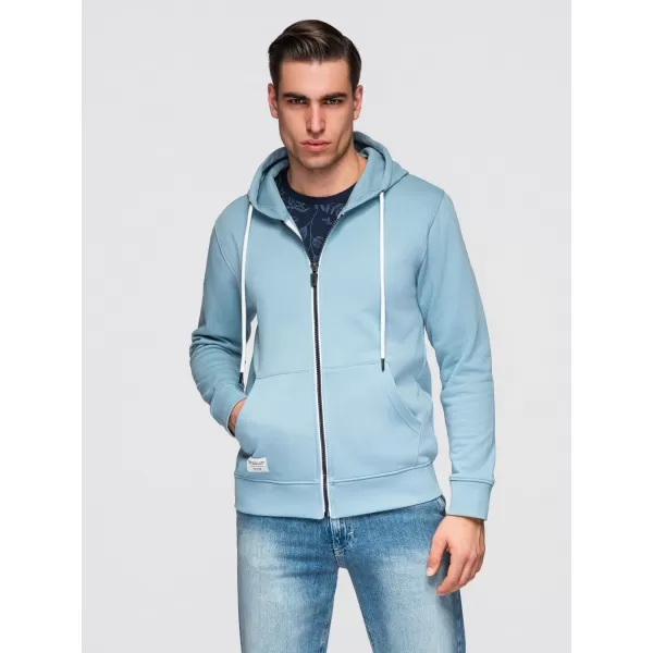  Muški sweatshirt OMBRE OM-SSBZ-0272 PLAVA 