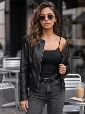 Ženska jakna DSTREET TY5721 CRNA