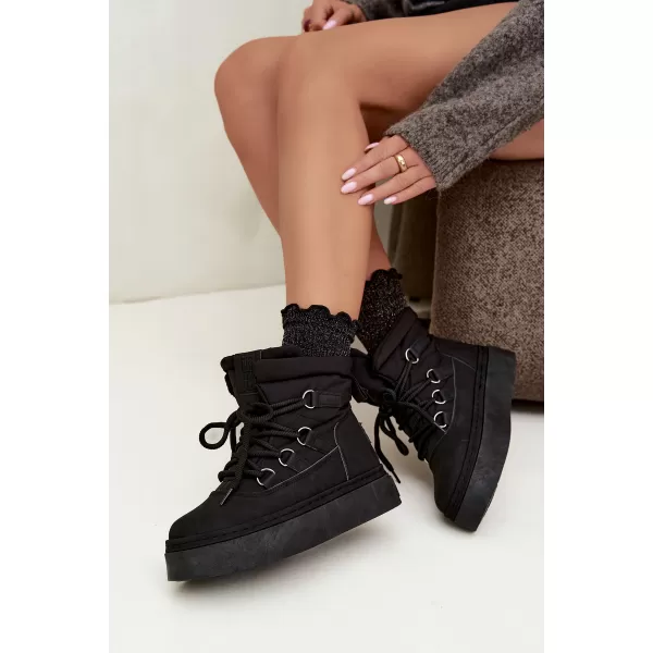  Ženski snjegovići BIG STAR SHOES UU274189 CRNA 
