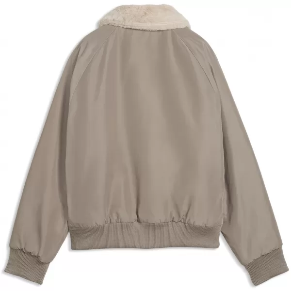  Ženska jakna PUMA REVERSIBLE BLOUSON HIGH LOFT LINING JACK 69456681 MIŠJE SIVA 