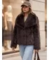 Ženska jakna DSTREET TY5906 SMEĐA