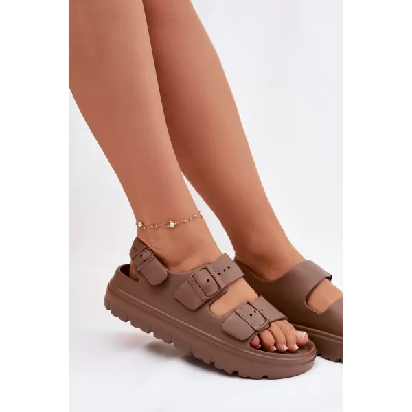  Ženske sandale BIG STAR SHOES TT274A035 SMEĐA/BEŽ 