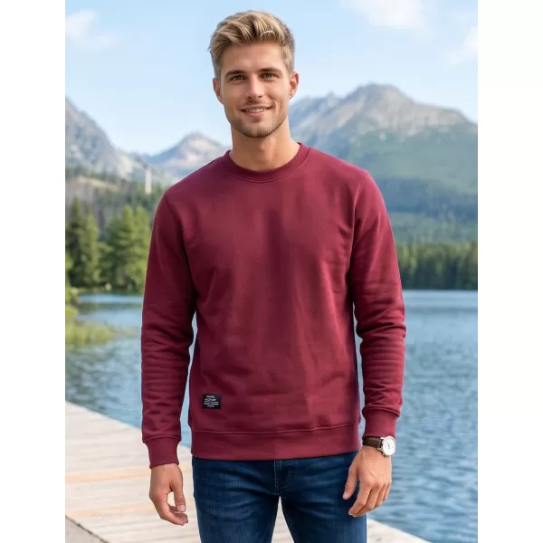  Muški sweatshirt ALTISPORT NP/ALMST43001 TAMNOCRVENA 