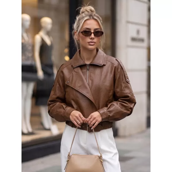  Ženska jakna DSTREET TY5845 KARAMELA 