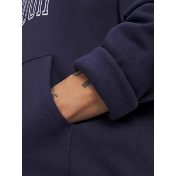  Muški sweatshirt UNDER ARMOUR RIVAL FLEECE NOV HOODIE 6009353-410 PLAVA 