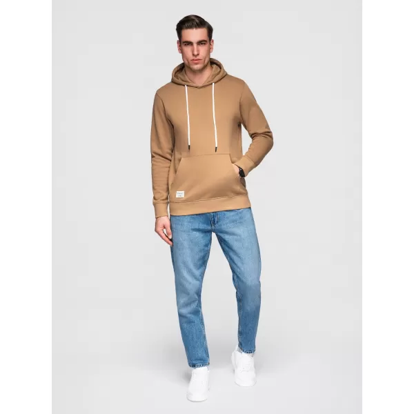 Muški sweatshirt OMBRE OM-SSBN-0270 SMEĐA 