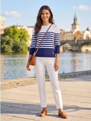 Ženski pulover ALTISPORT IDAIA TAMNOPLAVA