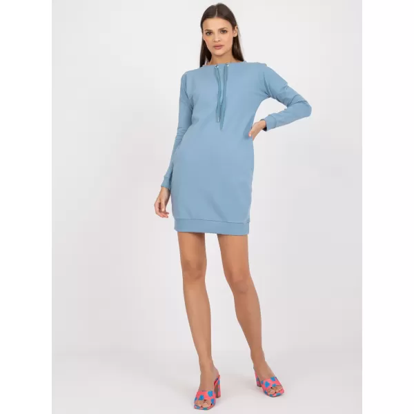  Haljina BASIC FEEL GOOD AP-SK-A-006.73 SVIJETLOPLAVA 