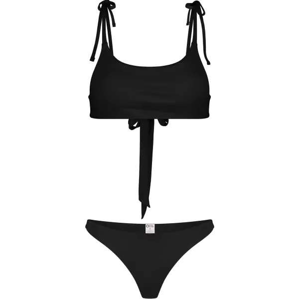  Ženski donji dio bikinija NORDBLANC GLITZ NBSSS8240 CRNA 