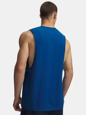 Muška majica bez rukava UNDER ARMOUR HOOPS TRAINING TANK 6012823-426 PLAVA
