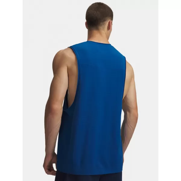  Muška majica bez rukava UNDER ARMOUR HOOPS TRAINING TANK 6012823-426 PLAVA 