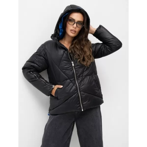 Ženska jakna SUBLEVEL D50048X44517A2 CRNA 