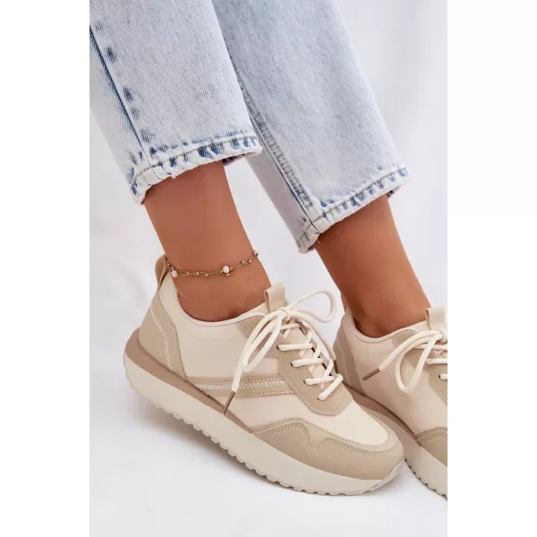  Ženske tenisice BIG STAR SHOES TT274278 BEŽ 