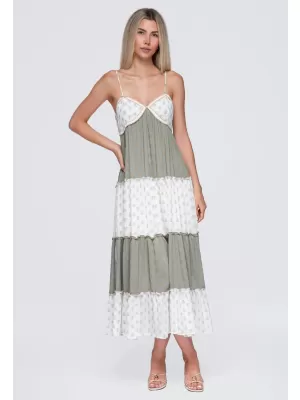 Haljina OMBRE OW-DLR-E0007 ZELENA
