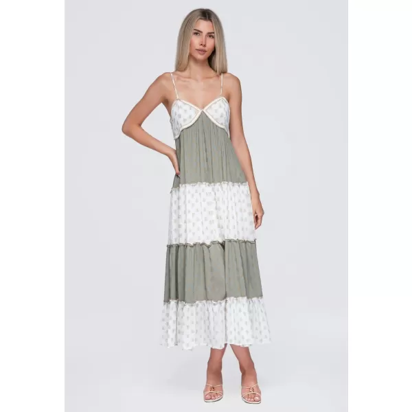  Haljina OMBRE OW-DLR-E0007 ZELENA 