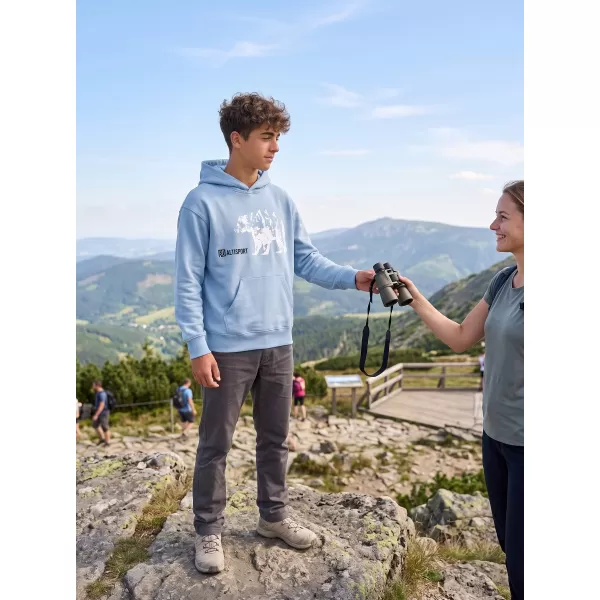  Dječji sweatshirt ALTISPORT ALM193422 NEBESKO PLAVO 