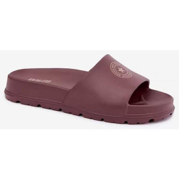  Ženske papuče BIG STAR SHOES UU274075 NIJANSE SMEĐE I BEŽ 