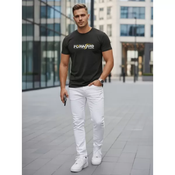  Muška majica kratkih rukava DSTREET NX0145R-BK CRNA 