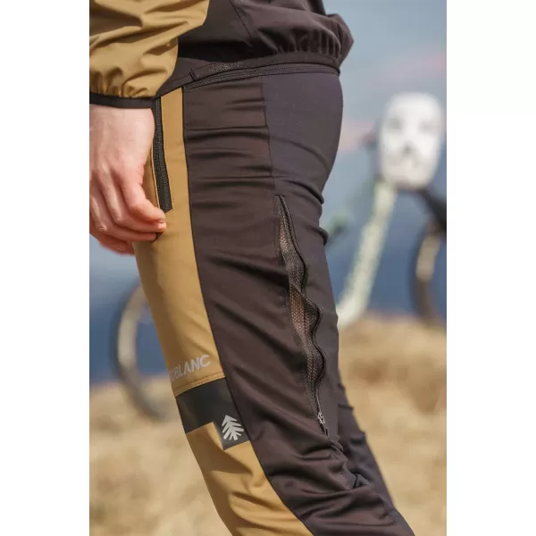  Muške vodootporne hlače za više sportova NORDBLANC RIDGEWALK NBSPM8325 SMEĐA 