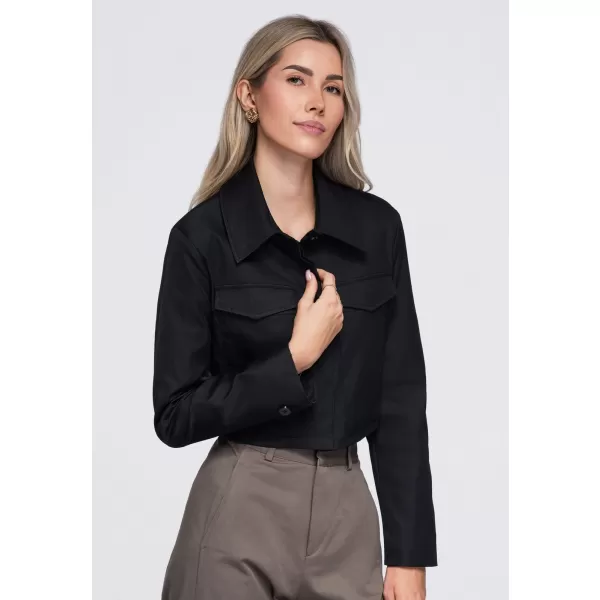  Ženska jakna OMBRE OW-BL-E0007 CRNA 
