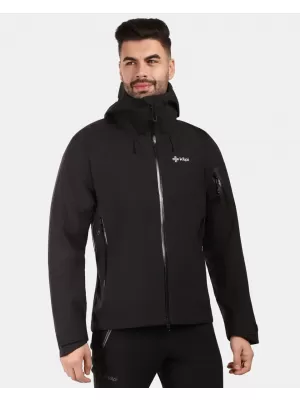 Muška hardshell jakna KILPI MAMBA-M 1M0101KI CRNA