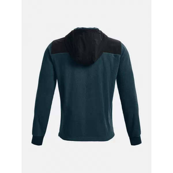  Muški sweatshirt UNDER ARMOUR UA RUSH FLEECE HOODIE 1366177-413 PLAVA 