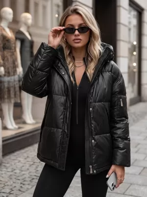 Ženska jakna DSTREET TY5966 CRNA