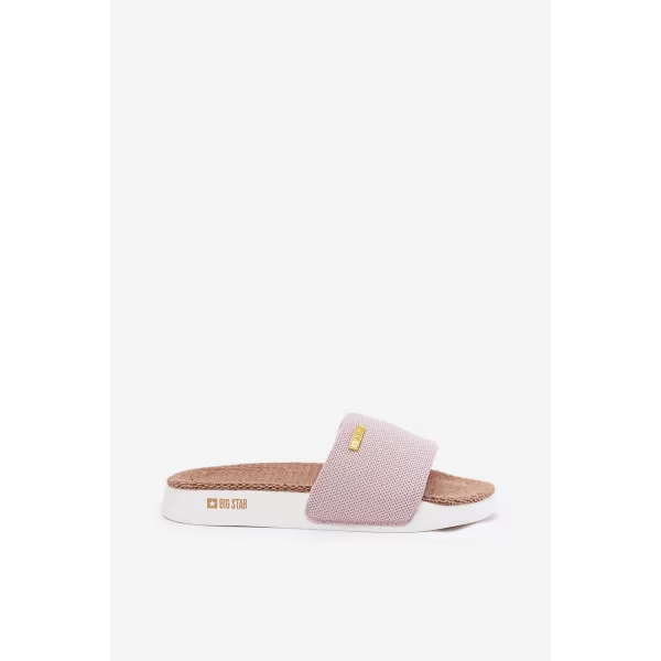  Ženske papuče BIG STAR SHOES RR274A105 RUŽIČASTA 