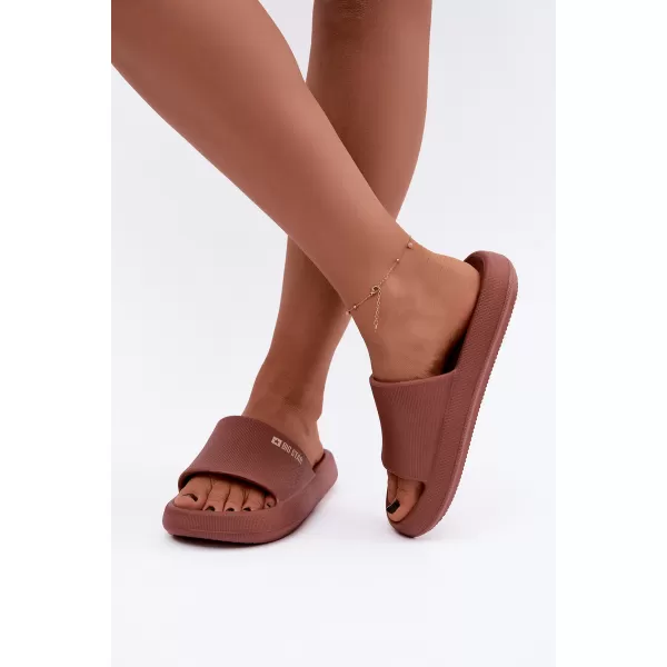  Ženske papuče BIG STAR SHOES UU274088 NIJANSE CRVENE 