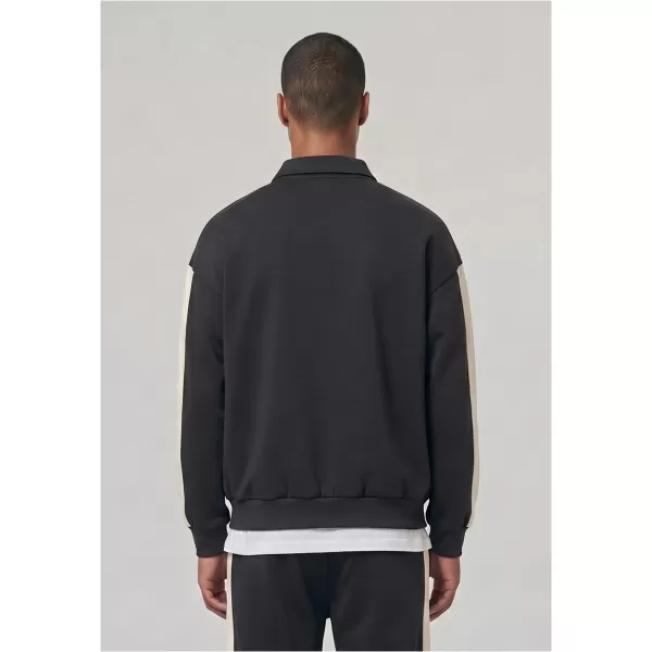  Muška majica s kragnom URBAN CLASSICS TB8595-00007 CRNA 