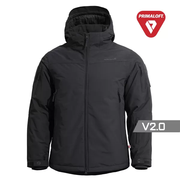  Muška parka PENTAGON LCP V2.0 PRIMALOFT PARKA K01007-2.0 CRNA 