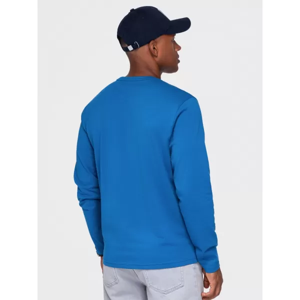 Muška majica kratkih rukava OMBRE OM-LSBL-0142 PLAVA 