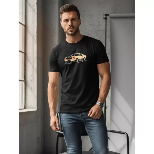  Muška majica kratkih rukava DSTREET NX051R CRNA 