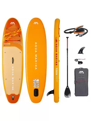 Daska za veslanje AQUA MARINA Fusion 1010 s el. pumpou PRIJE ZALASKA SUNCA