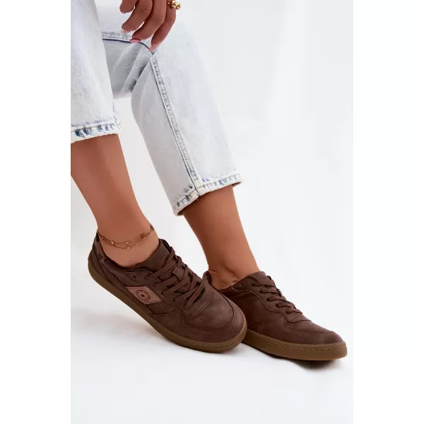  Ženske tenisice BIG STAR SHOES UU274017 SMEĐA/BEŽ 