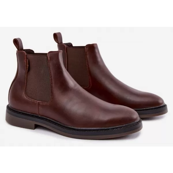 Muške cipele BIG STAR SHOES UU174279 SMEĐE/BEŽ SJENE 
