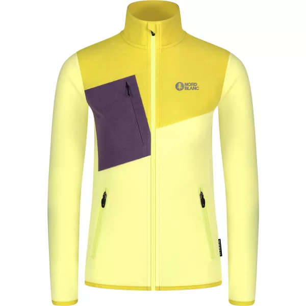  Ženska lagana majica od flisa NORDBLANC BEECH NBSFL8375 JANTAR 