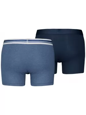 Muške bokserice PUMA MEN EVERYDAY PLACED LOGO BOXER 2P 93847604 SVIJETLOPLAVI MELANGE