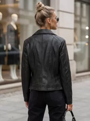 Ženska jakna DSTREET TY2847 CRNA
