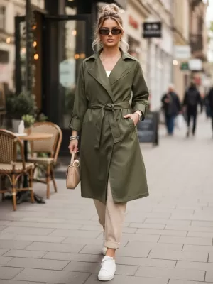 Ženska jakna DSTREET TY5674 ZELENA