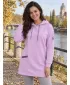 Ženski sweatshirt ALTISPORT IVIE LJUBIČICA