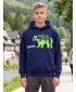 Dječji sweatshirt ALTISPORT ALM193422 PONOĆNO PLAVA
