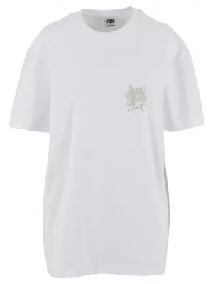 Ženska majica kratkih rukava URBAN CLASSICS TB7535 BIJELA