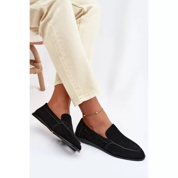  Ženske mokasine BIG STAR SHOES TT274209 CRNA 